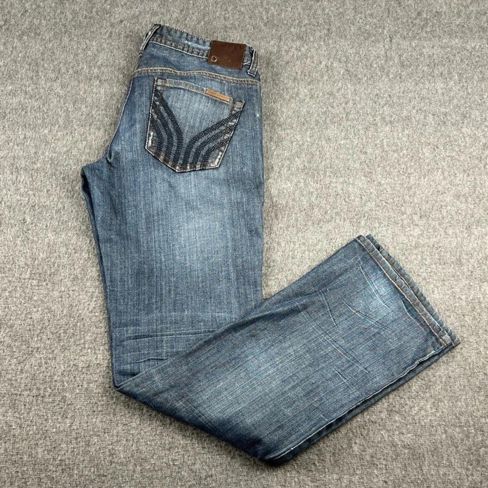 Armani Exchange Women's Size‎ 8 Short Blue Low Rise Bootcut Jeans
